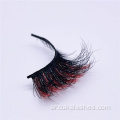 Red Mink Cat Eye Lashes Color Cateye Eyelashes